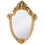 3023cm Golden Shield Antique Decorative Wall Mirror (Small) 1