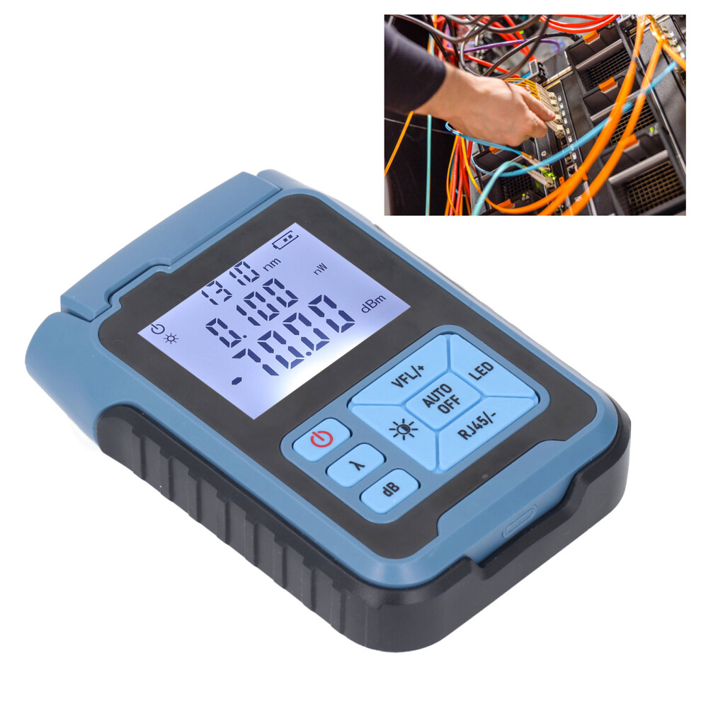 Fiber Optic Power Meter 850-1650Nm With Shockproof Design & Accuracy 3431347908570