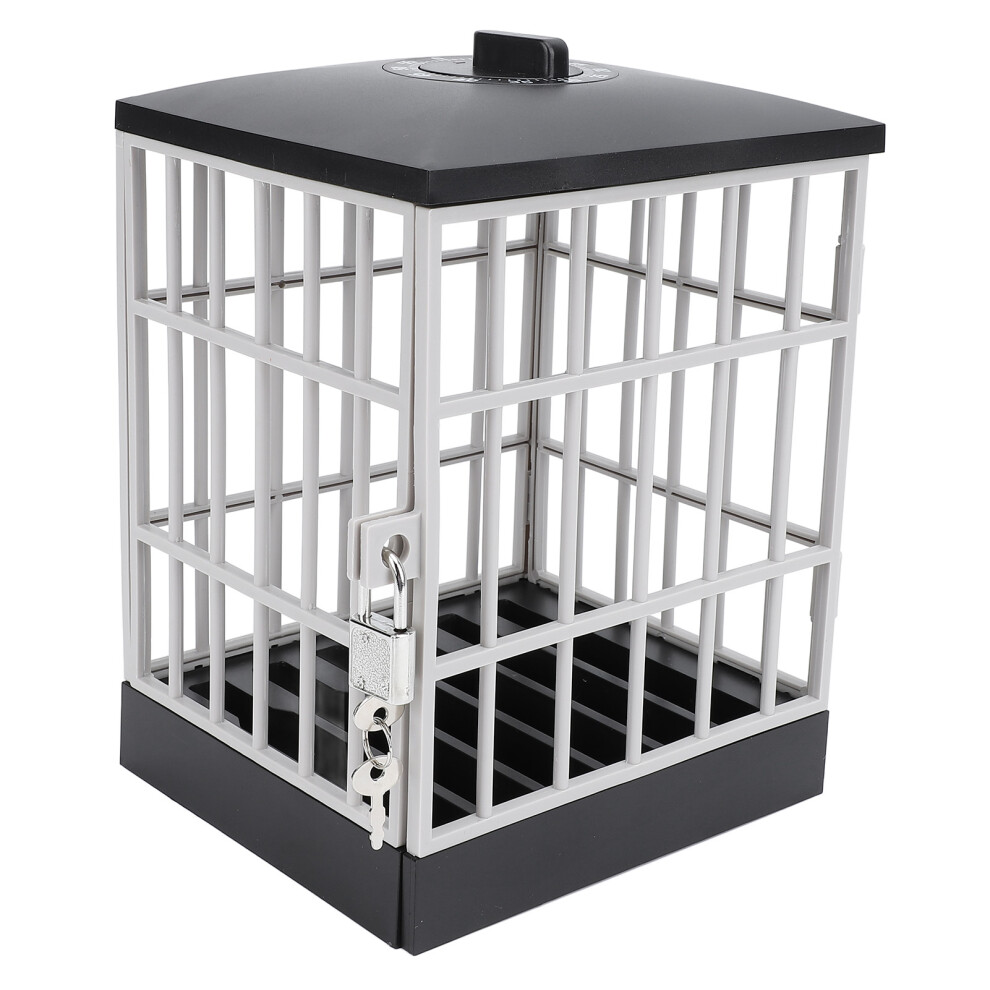 Mobile Phone Jail With Timer Smart Lock Safe Cell Lock Up & Stand Black/Grey 8421347909139