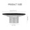 Audio Turntable Metal Disc Stabilizer LP Vinyl 6