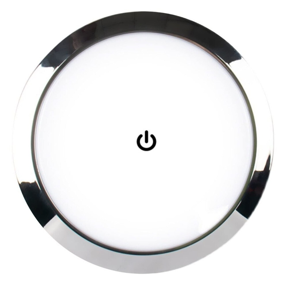 Motorhome Accessories 12V 24V Led Touch Lamp Ultra-Thin Round Dome Ceiling For Rv Caravan Boat Yacht 18Cm 24V Light 9016109720658