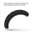 Silicone Desktop Cable Clips Holder, 3-7 Clips, Black, Lightweight 11