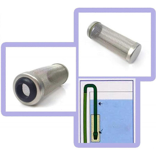 2 Pcs 16mm Mesh Filter Guard, Aquarium Filter Guard, Aquarium Net Filter, Filter Guard for Koi Carp 2