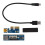 PCI-E 1X Extension Cable Cord Riser Card Power USB 1
