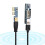 PCI-E 1X Extension Cable Cord Riser Card Power USB 6