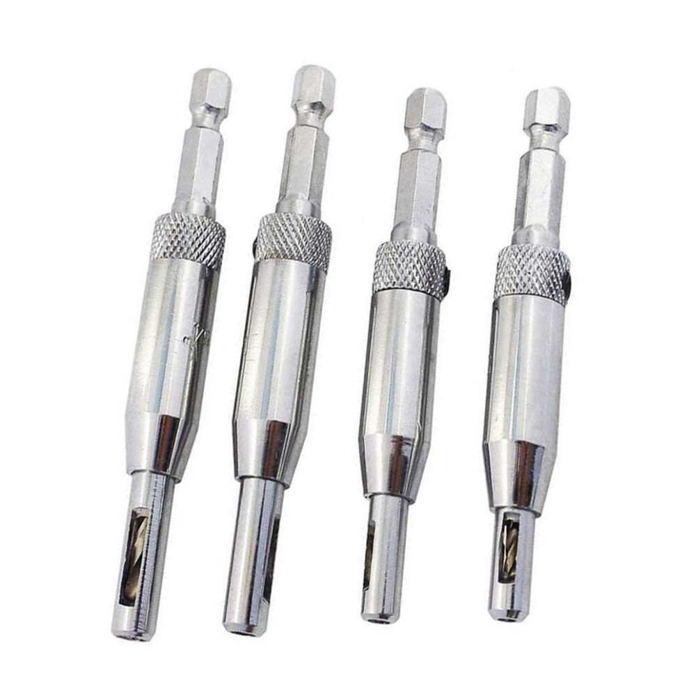 Durable Self Centering Drill Bit With Hex For Key Hinge Set 7754000099184