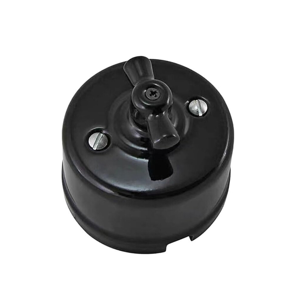 Switch Wall Ceramic Rotary Switch Knob - Advanced Anti-Corrosion Technology, Long Service Life, White Finish For Hotels 9016109720962