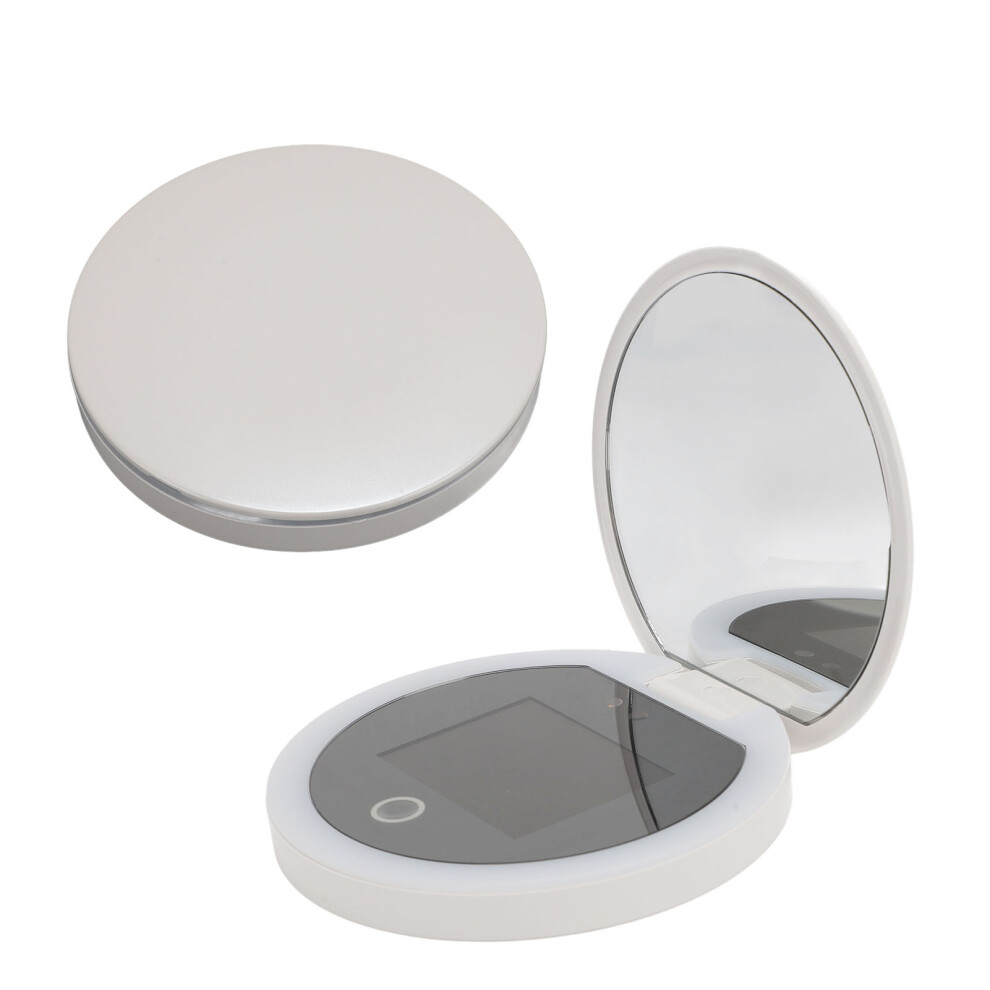 3.5In Rechargeable Led Uv Makeup Mirror With 2X Mag & 3 Brightness Levels 6921347913102