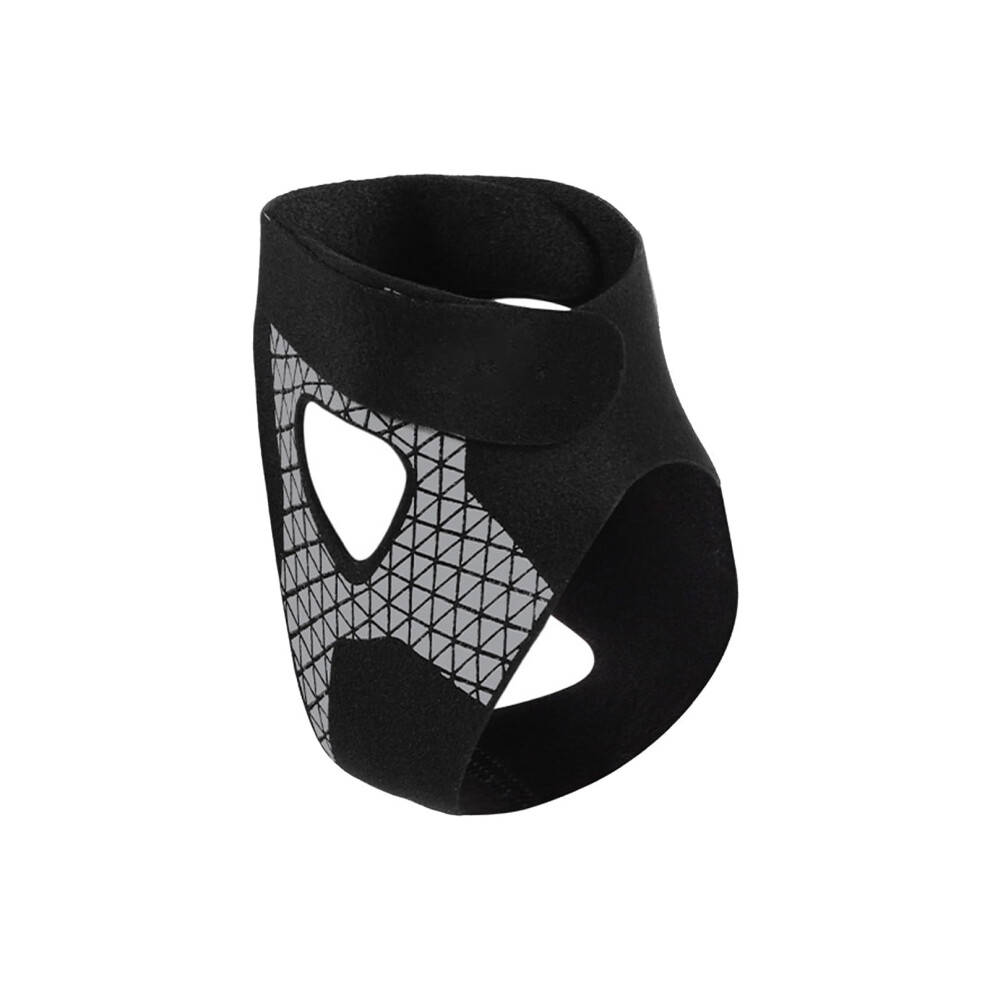Ankle Guard Brace with Adjustable Bidirectional Straps - Breathable Support for Running and Basketball for Men and Women