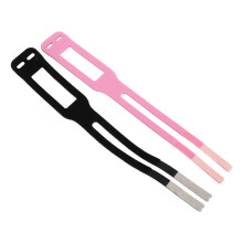 2 pezzi Fascia di sostegno per polso TFCC – Nero/Rosa