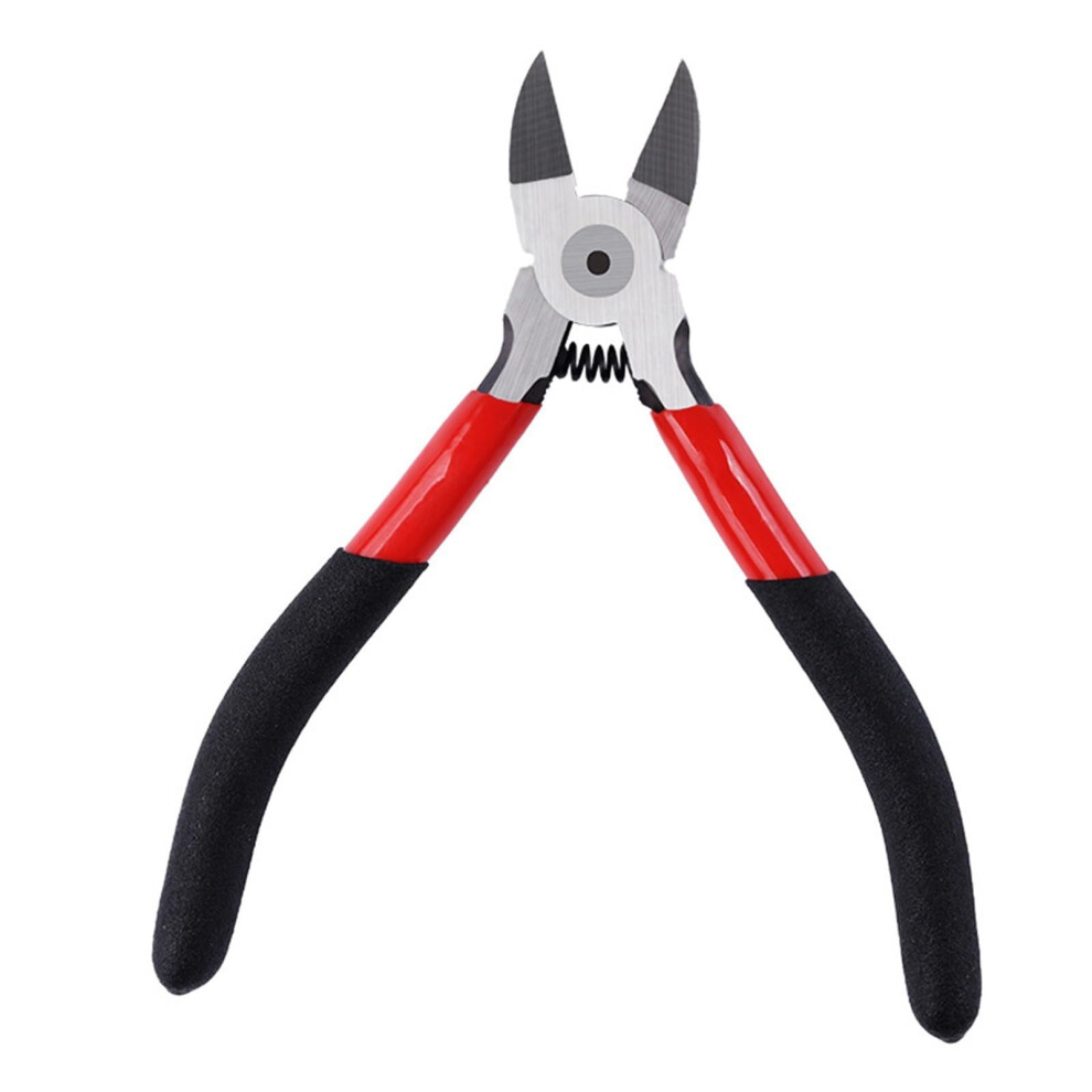 Multipurpose Angled Jaw Wire Cutter 5 Inch Sturdy Metal Electrician Pliers High Tension Spring For Floral Arrangements 6447073530173
