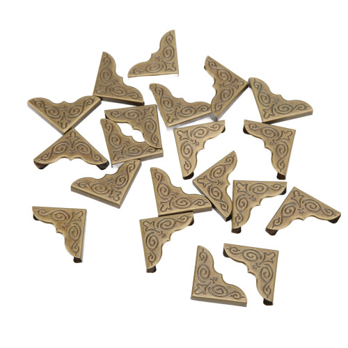 100Pcs Book Corner Protectors Vintage Appearance 1