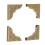100Pcs Book Corner Protectors Vintage Appearance 13