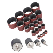 16 Pieces Sanding Drum #60 #80 #120 Connecting for Sanding Hole