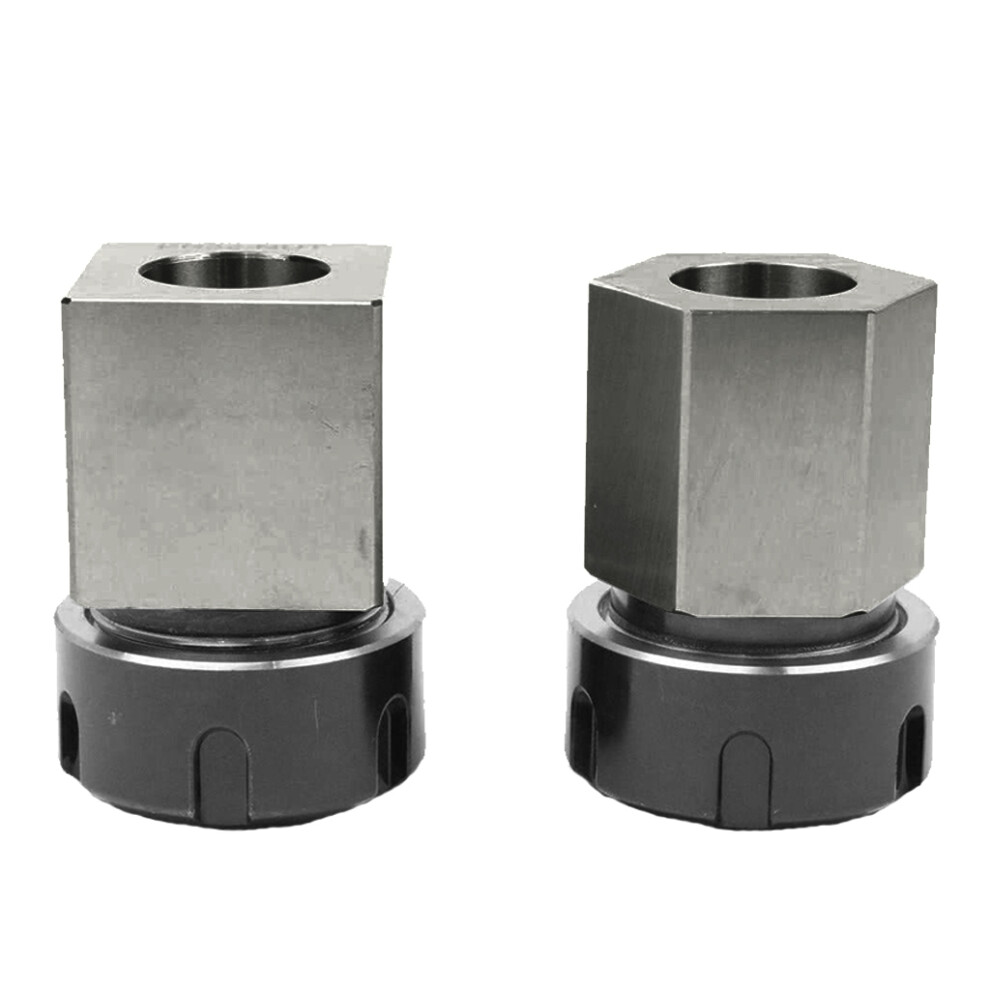 2X/Set Er-32 Collet Chuck Square & Hex Workpiece Holders 7754000100460