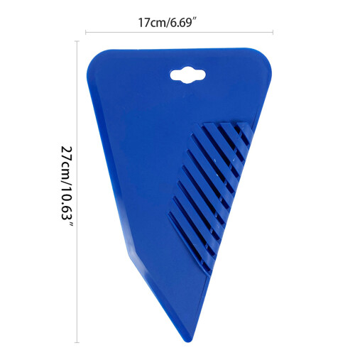 Durable Polygon Wallpaper Scraper Plastic Handle DIY Wallpaper 1