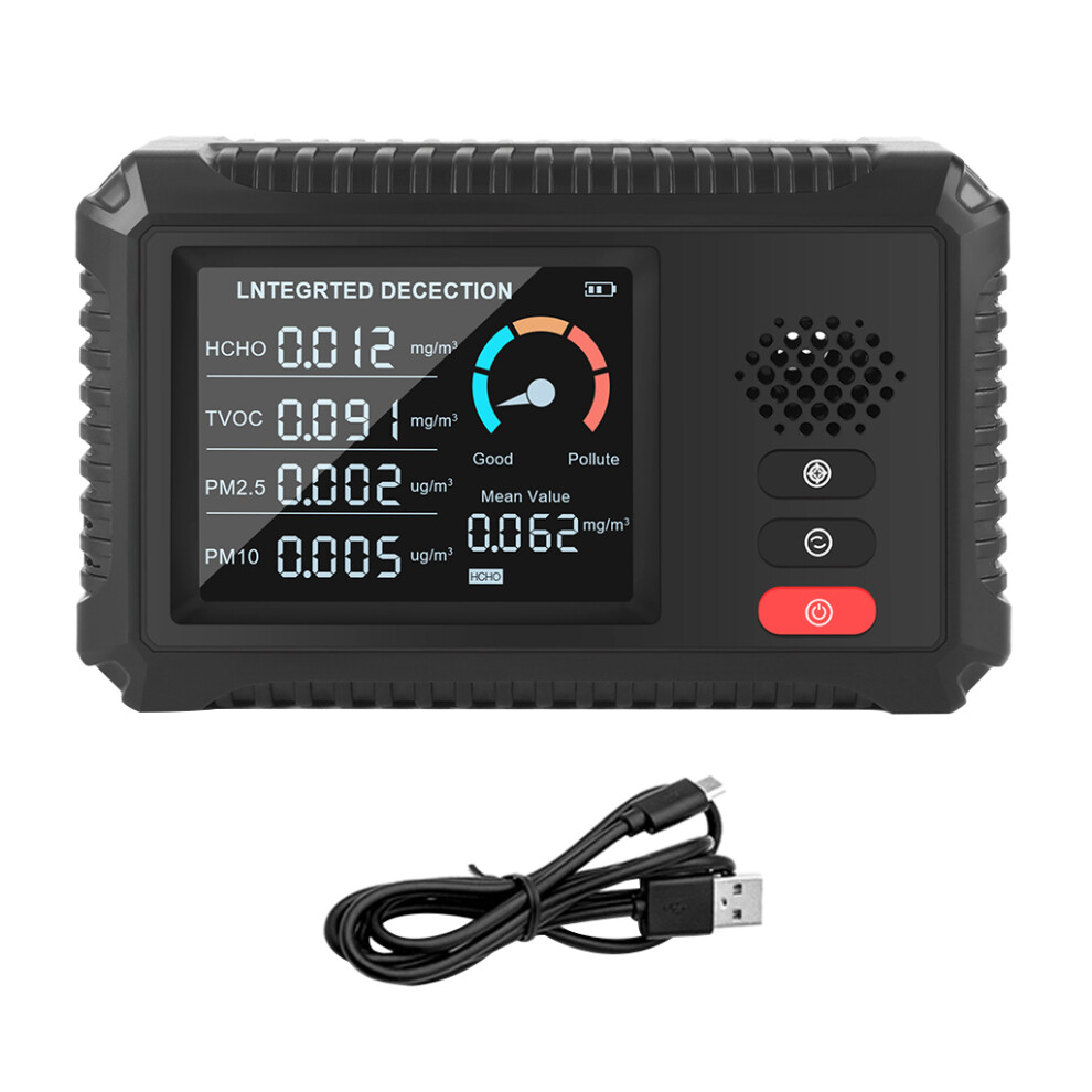 Air Quality Monitor Indoor for TVOC Formaldehyde HCHO CO2
