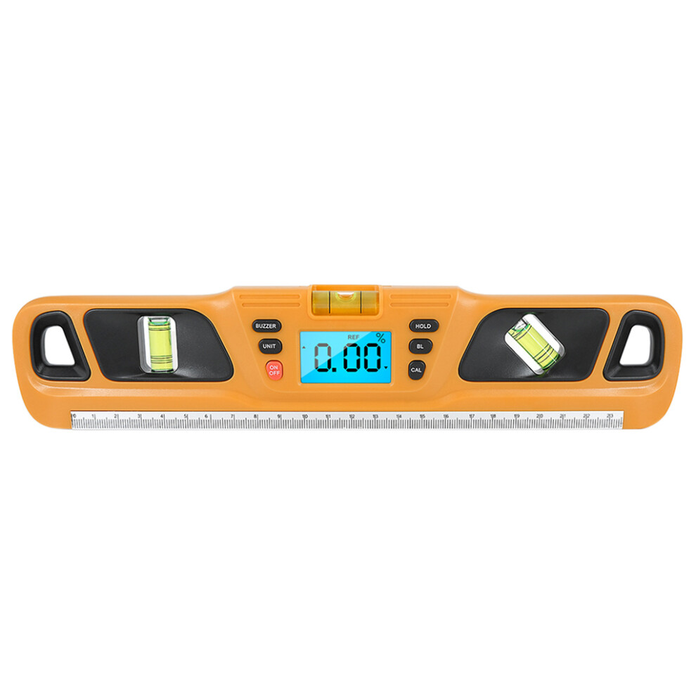 Digital Inclinometer Protractor Digital Level With Data-Yellow 7754000100996
