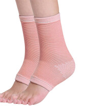 Ankle Brace Compression Sock for Kids, Sports Foot Sleeve for Football, Basketball, Gymnastics, Youth Size, Breathable Material