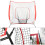 Portable 7*7FT Children Baseball Practicing Net 6