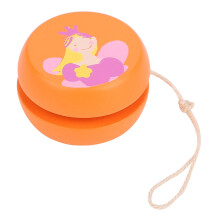 Cute Cartoon Pattern Wooden Yoyo Ball Toy Early