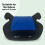My Babiie MBCSB10 Booster Lite R129 Car Seat - Blue 3
