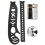 Black Iron Multifunction Drawing Ruler Tool 2