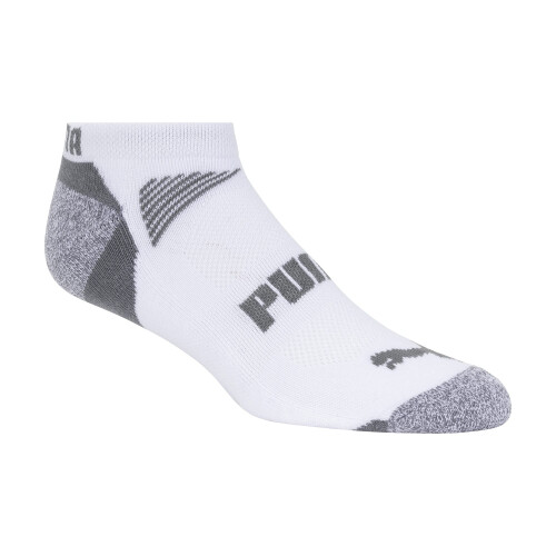 Puma PUMA Ανδρικές Κάλτσες Χαμηλού Κόστους 8 Τεμαχίων, Λευκό/Ατσάλινο Γκρι, 13-15 1