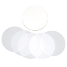 100Pcs Badge Film PVC Material Pattern Protection