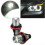2Pcs 10W Angel Eyes White Halo LED Light Bulbs for BMW E39 E53 E60 E63 E64 E65 8