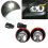 2Pcs 10W Angel Eyes White Halo LED Light Bulbs for BMW E39 E53 E60 E63 E64 E65 3