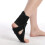 Breathable ankle stabilizer sleeve, adjustable size, provides ankle support (left foot). 5
