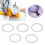 5 Pcs Badge Machine Gasket Badge Machine Die 11