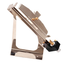 Fletching Jig Aluminum Alloy Adjustable Tool for DIY Arrow Shafts Fletching, Precision Archery Equipment
