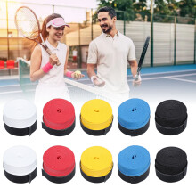 25PCS Slip-Resistant Tennis Racket Grip Tape, Super Absorbent PU, Mixed Colors