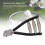 Starting Stringing Clamp with 3 Springs Rubber Handle for Tennis Badminton Racket Tool 12