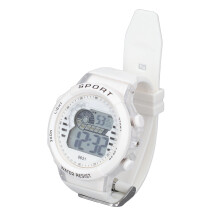 Children's Watch 5-17 Years Waterproof 50m Multi-Color LED 12/24H Calendar