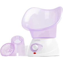 Facial Spa Steamer with Aromatherapy Diffuser & Dual Cones
