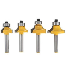 1/4 Fillet Knife Blade Alloy Trimmer Head 1/4 x 1/4 Yellow Wood Shaving Tools for Precision Cutting