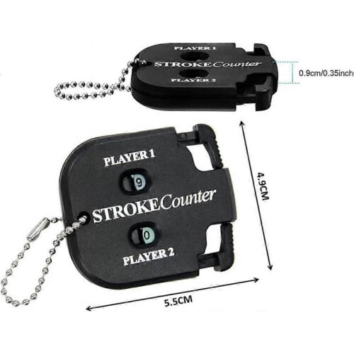3 Pieces Golf Score Counter,Golf Hit Counter,Stroke Counter,Score Counter 1