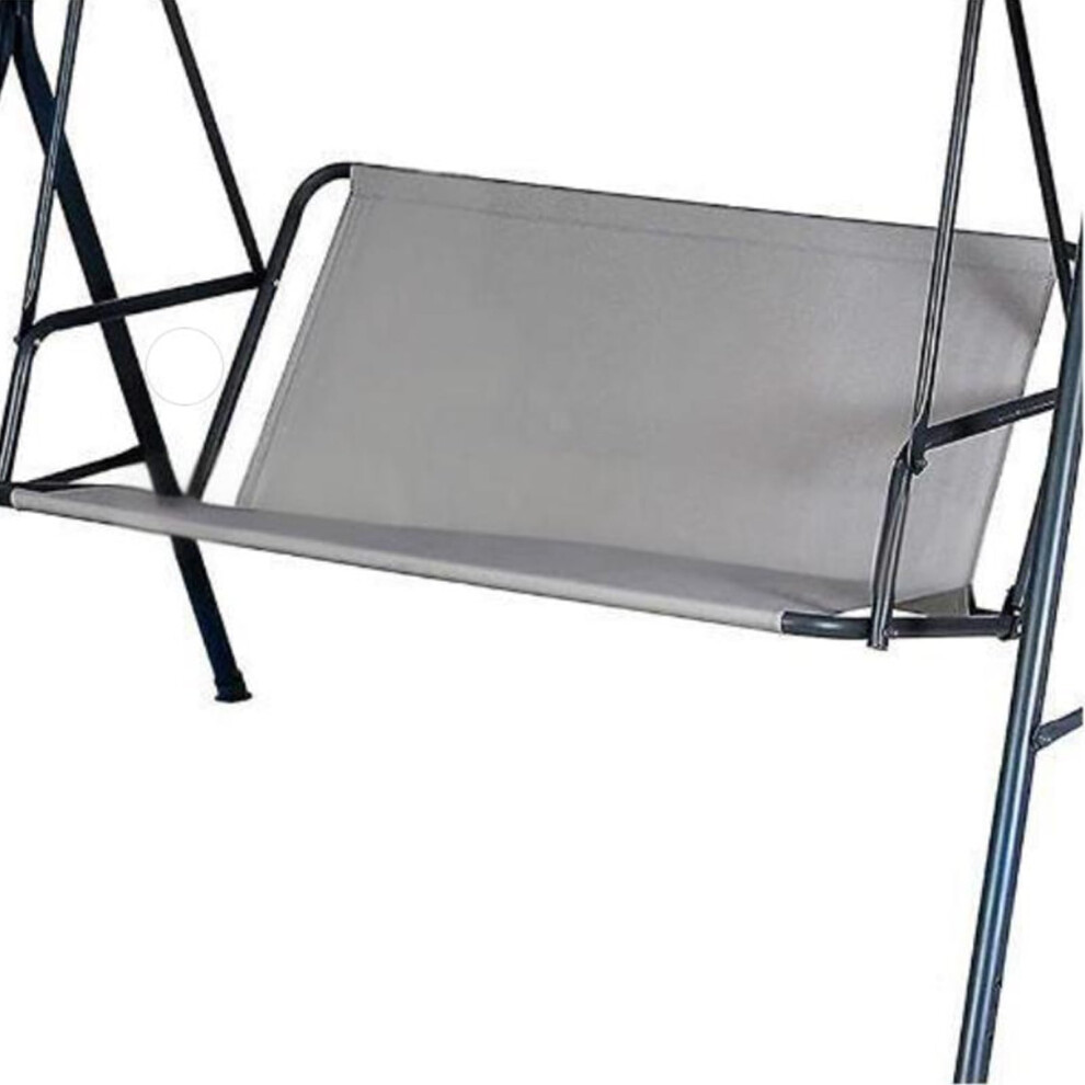 Outdoor Porch Patio Swing Seat Cover 600D Heavy Duty Waterproof Oxford Fabric for 2/3 Seater Garden Swing Chair Grey 54x20x20in-image-OPC-PKDDWVM-NEW