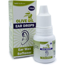2 Packs of Olive Oil Ear Wax Drops Softens and Removes 10ml