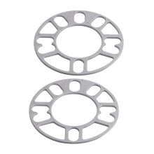 Aluminum Alloy Wheel Hub Spacers 2Pcs for Trucks and Cars, Easy Installation, Corrosion Resistant, 5x114.3 Compatibility