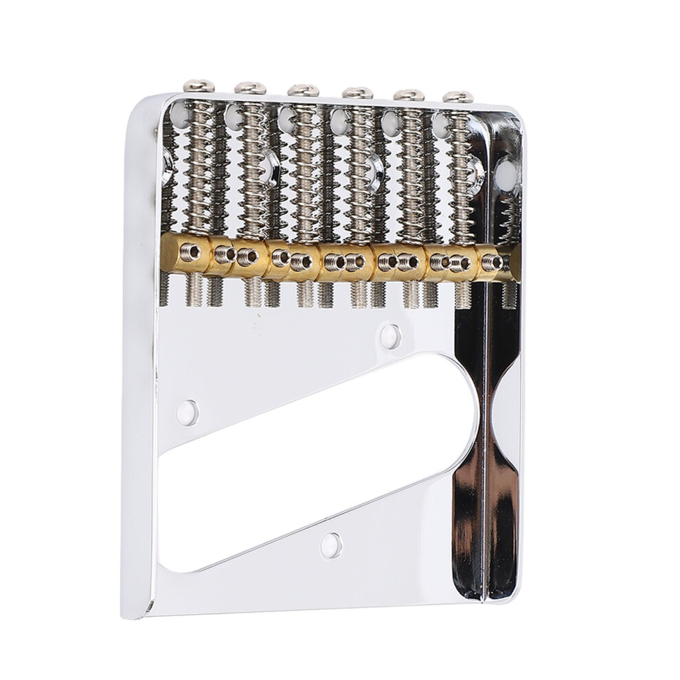 54mm 6-String Guitar Bridge with Brass Saddles for Telecaster Electric-image-OPC-PKDDXJQ-NEW