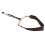 Breathable Brown Microfiber Leather Saxophone Neck Strap with Metal Hook 16