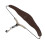 Breathable Brown Microfiber Leather Saxophone Neck Strap with Metal Hook 1