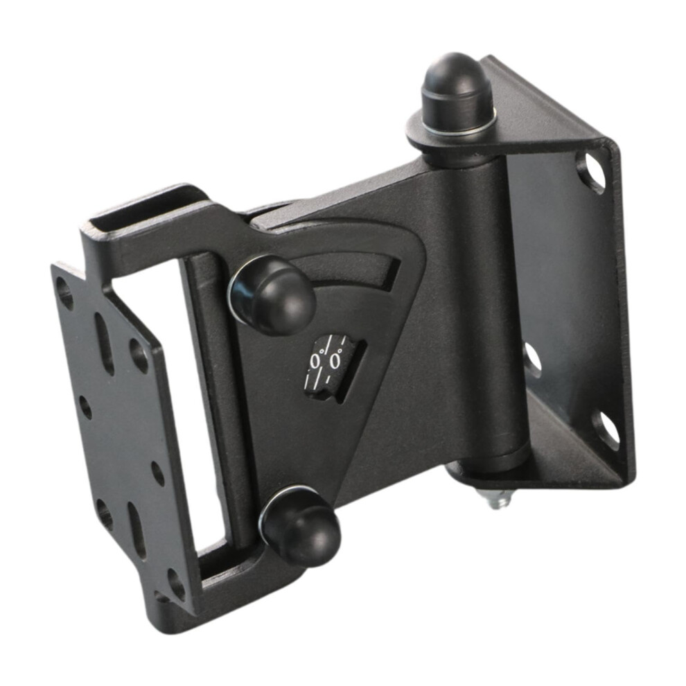 Speaker Wall Mounted Speaker Mounting Bracket Heavy Duty Universal Shelf For Surround Sound Systems In Bedroom, Black 9084446800838