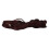 2 pièces Perruque de poupée à queue de cheval 25 cm Brun chestnut soyeux 10