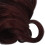 2 pièces Perruque de poupée à queue de cheval 25 cm Brun chestnut soyeux 9