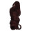 2 pièces Perruque de poupée à queue de cheval 25 cm Brun chestnut soyeux 8